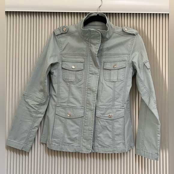 NWOT Kensie Jeans Solid Utility Jacket
Light Sage - Picture 2 of 10